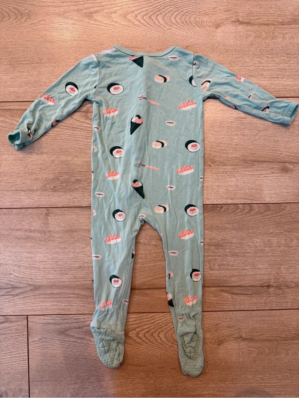 Kyte BABY Sushi Print Footed One-Piece Pajamas
